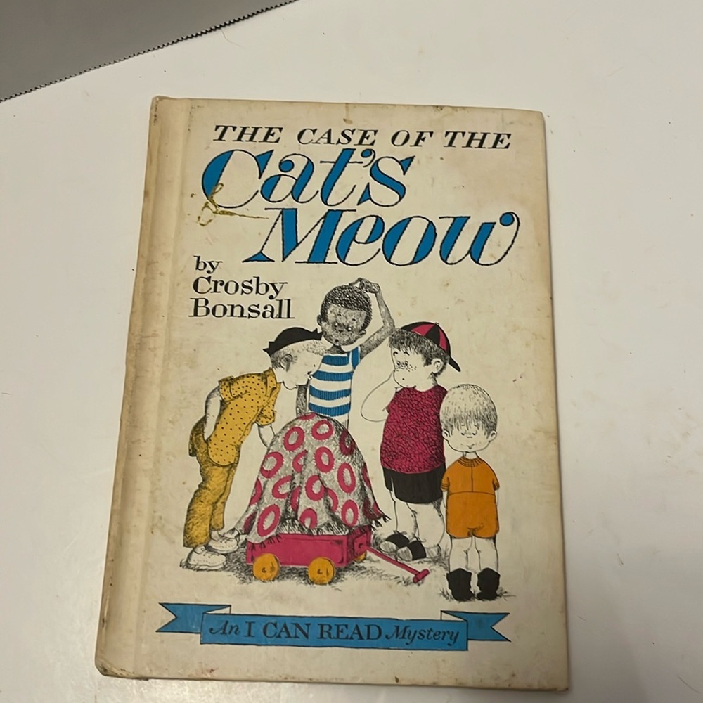 The Case Of The Cats Meow Hard Cover Book